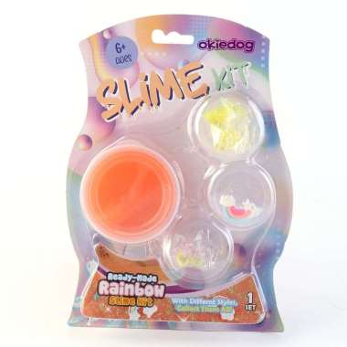 Okiedog Slime Kit Rainbow - Mainan Slime Anak