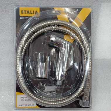 selang biddet/wc wasser chrome jet shower ≛