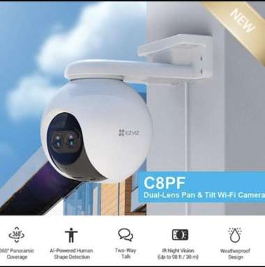 EZVIZ CCTV C8PF DUAL-LENS PAN & TILT WIFI CAMERA