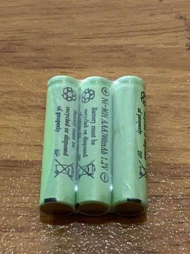 baterai AAA rechargeable