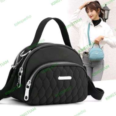 Kingtiam Tas Wanita Mini Vento Marea Handbag Women Tas Selempang Ungu warna