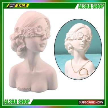 Manekin Bahan Resin Display Perhiasan