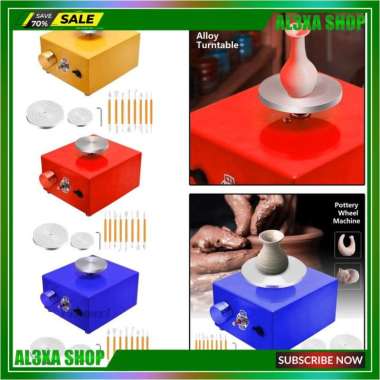 Pottery Mini Wheel Machine,Electric Clay Art Craft,For Clay