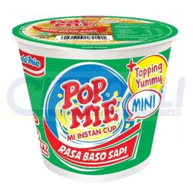 Promo Harga Indomie Pop Mie Mini Baso Sapi 35 gr - Blibli