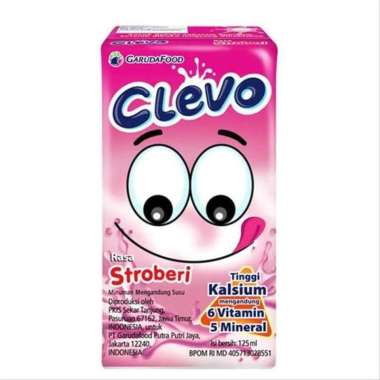 CLEVO STRAWBERRY SUSU CAIR UHT 125ml