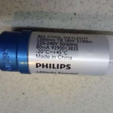 Lampu TL Neon LED CorePro Essential Led Tube 18 Watt Philips 18w/865 6500K - 18 Watt