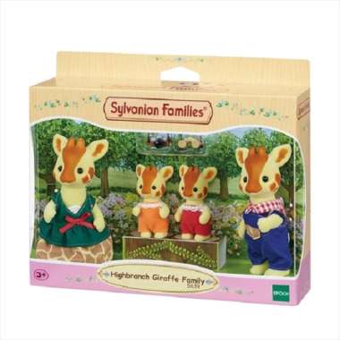 Mainan Koleksi Sylvanian Families Highbranch Giraffe Family