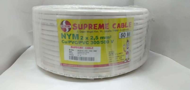 Kabel NYM 2 x 2,5 Supreme (50m)