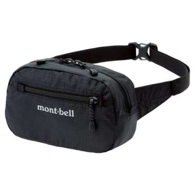 Tas Pinggang Montbell Pocketable Light Pouch S Black