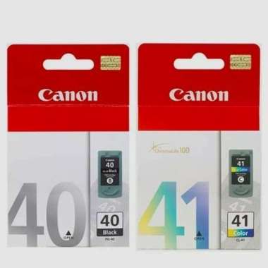 TINTA CANON PIXMA 40 BLACK + 41 COLOUR ORIGINAL CATRIDGE iP1200 iP1300