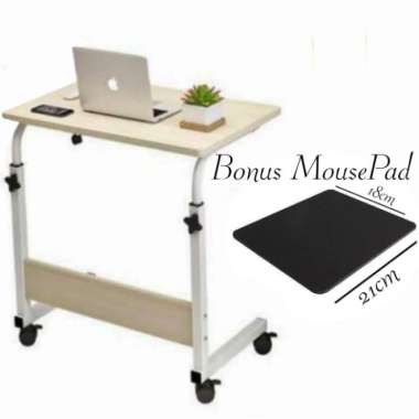 Meja Laptop Lipat Adjustable Portable Rotate Laptop Desk - ND02 warna Table Mate II