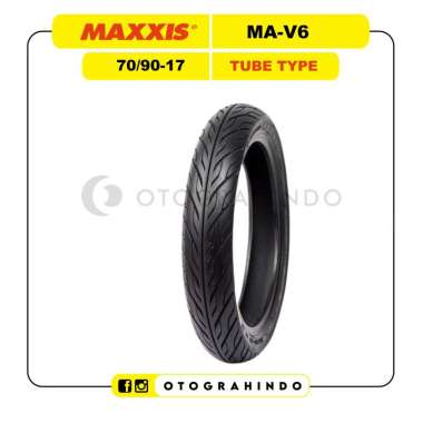 Ban Luar Motor Maxxis MA-V6 70/90 80/90 90/80 Ring 17 Tube Type 70/90-17