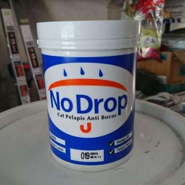 No Drop warna orange 019 Papaya - Cat Pelapis Anti Bocor 1 kg