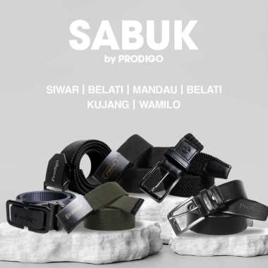 Prodigo * Sabuk Pria All Varian | Ikat Pinggang Pria Canvas Premium | Sabuk Textan Premium | Leather