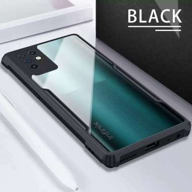Promo Case Transparan Infinix Note 10 Softcase Clear Back Cover Infinix Note 10 Hitam