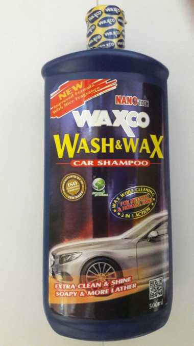 SHAMPOO MOBIL WAXCO WASH & WAX CAR SHAMPOO 500ML