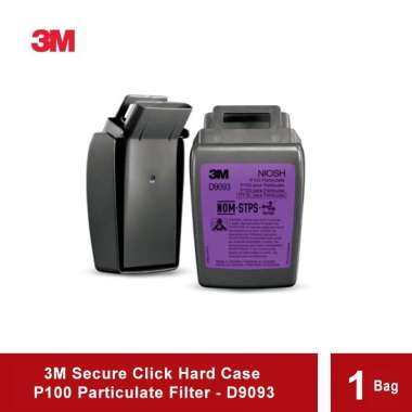 3M Secure Click Hard Case P100 Particulate Filter D9093