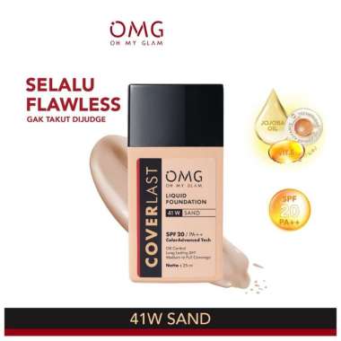 OMG Oh My Glam Coverlast Liquid Foundation 41W