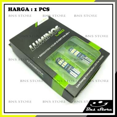 [0396] *Lampu LED Lampu Senja T10 Luminos 15 Titik Lampu Mobil Lampu Motor Putih Sepasang