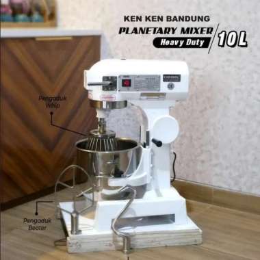 OSSEL Mixer Roti B10 Mesin Mixer Roti 10 Liter Planetary Mixer B10