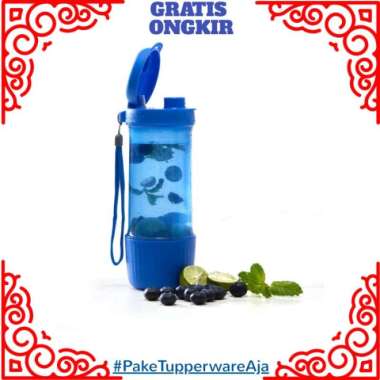 Infused Water Bottle Tupperware - Botol Minum Infus Water Tupperware Multicolor