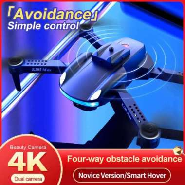 Quadcopter Drone RC WiFi Dual Camera 4K drone kamera jarak jauh random