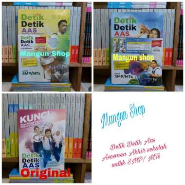Paket Detik detik AAS ( Asesmen Akhir Sekolah) SMP/MTs + Kunci