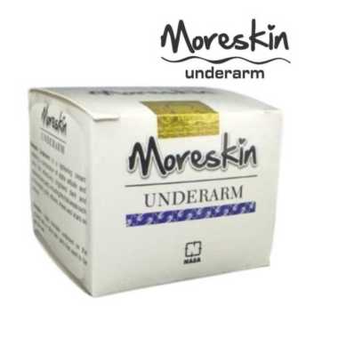 MORESKIN UNDERARM NASA - Penghilang Bekas Luka Hitam Koreng - Pencerah Lutut dan Siku - Cream Pencer