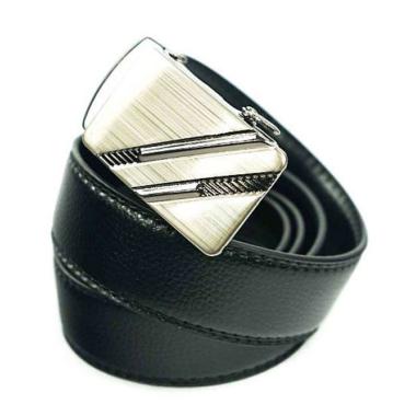 Houseofcuff F Kulit Ikat Pinggang Pria - Hitam Semua Ukuran Hitam