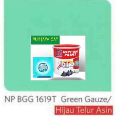 Cat tembok Hijau Telur Asin 1619T Vinilex (With silver ion) 5kg