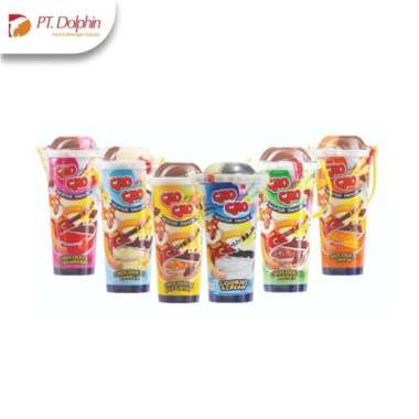 PT.DOLPHIN Cho Cho Wafer Snack - Cokelat - Cemilan - Wafer - Snack Choc-Strawberry