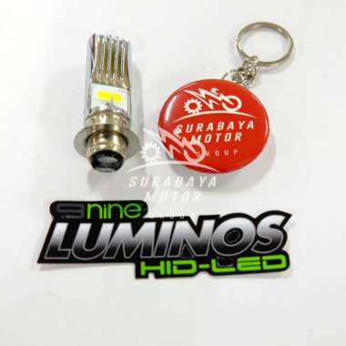 Luminos H6 LED Bohlam Lampu Motor [Kaki 1] WHITE
