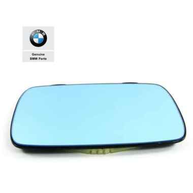BMW 51161901170 E12 E28 E21 E23 E30 Blue Tinted Mirror Glass Kaca Spion