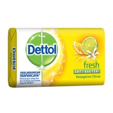 Promo Harga Dettol Bar Soap Fresh per 5 pcs 100 gr - Blibli