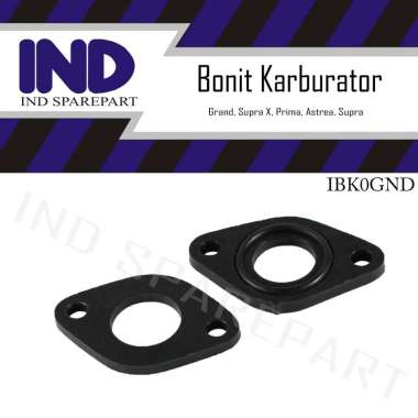 IND Onderdil Bonit-Ebonit-Fiber Karburator Supra X-Grand-Prima-Astrea-Supra