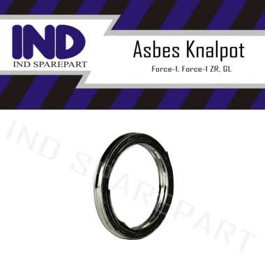 IND Onderdil Gasket Knalpot-Packing-Paking-Asbes Knalpot Force 1-Force 1 ZR-GL-F1ZR SILVER