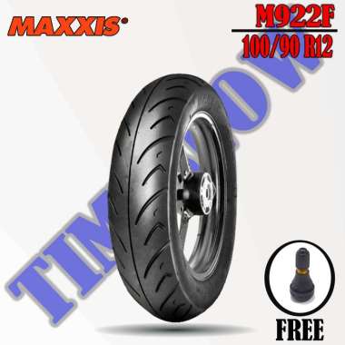 Ban Depan Motor HONDA NEW SCOOPY - YAMAHA FREEGO // MAXXIS M922F 100/90 Ring 12 Tubeless