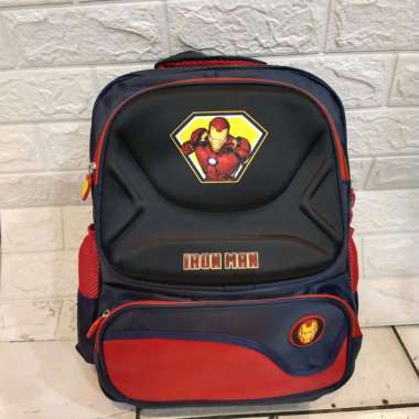 RANSEL ANAK SD IMPORT 3 RESLETING UNICORN,IRONMAN,CAPTAIN,SPIDERMAN// TAS RANSEL BACKPACK