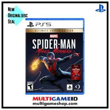 PS5 Spiderman Miles Morales Ultimate Edition Region 1/Usa