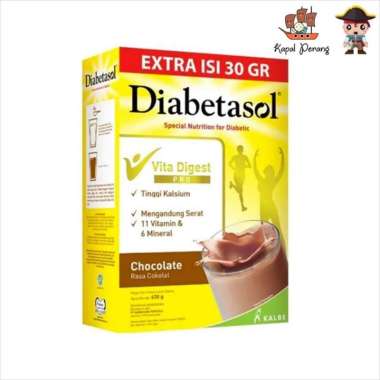 Diabetasol Chocolate Susu Formula [570 g]