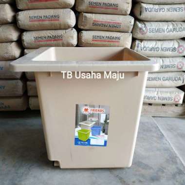 Bak Mandi / Bak Air Kamar Mandi Segi Petak PVC Beige