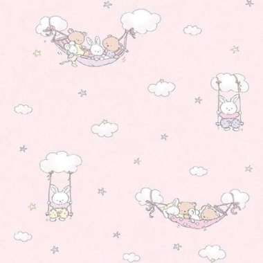 Hyundae Fixpix GP 11505 Dreamland Wallpaper Sticker - Multi Color