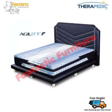 Therapedic - Agility F Fullset 180x200 180 x 200 PUTIH