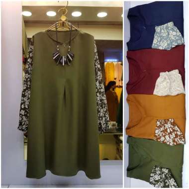 Baju Tunik Kombinasi Harga Terbaru Maret 2021 Blibli Baju tunik ini mempunyai ciri khas yang banyak dikenal di dunia fashion, sebab desain baju tunik yang semakin beragam dan bervariasi dengan kombinasi model busana bawahan yang dinamis dan fleksibel sehingga anda bisa membentuk dan memilih model tunik yang anda inginkan dengan mudah. baju tunik kombinasi harga terbaru