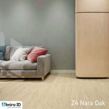 [Lembaran] Vinyl Lantai Kayu Parket USA STANDAR PREMIUM Stiker 2 mm Anti Gesekan Instant Marvel Taha