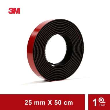 3M SJ 3780 (SJ3440) Dual Lock (25mm X 500mm) Merah