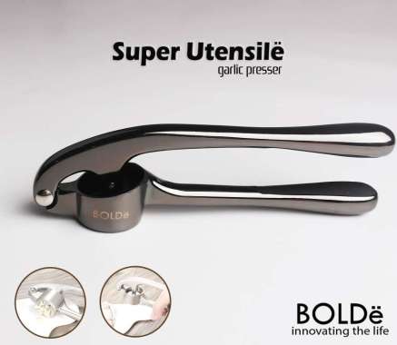 Bolde Super Utensile Garlic Presser Silver Metal