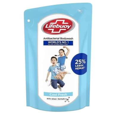 Sabun mandi cair Bodywash Lifebouy 450ml Cool Fresh