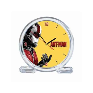 Jam Meja/Weker Superhero Antman Black Panther Darth Vader Batman Hulk Aquaman Wonder Woman Ant Man