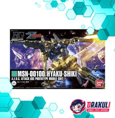BANDAI Plamo HGUC 200 MSN-00100 Hyaku-Shiki